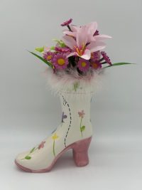High Heel Floral Decor