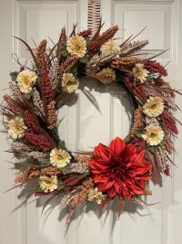 Fall Wreath (Soft Yellow/Orange)