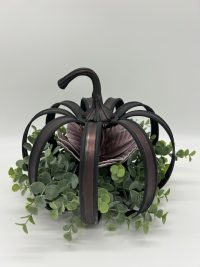 Open Metal Pumpkin (Plum)