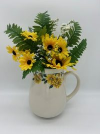 Sunflower Watering Can