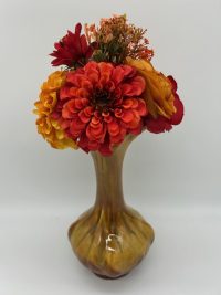 Fall Floral Vase (Mustard)