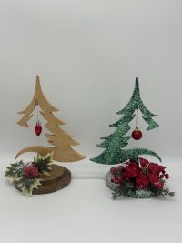Wooden Christmas Tree Decor