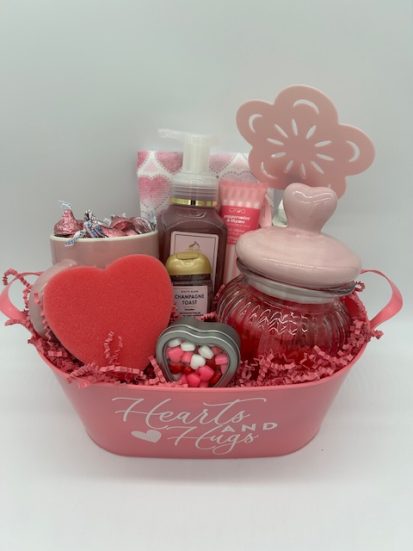 Valentines Kitchen & Treat Gift Basket