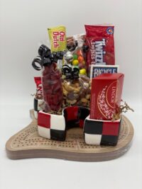 Treats & Game (Crib) Gift Basket # 3